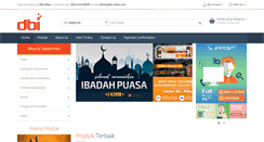 Desktop Screenshot of dbi-online.com