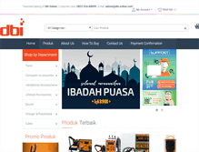 Tablet Screenshot of dbi-online.com
